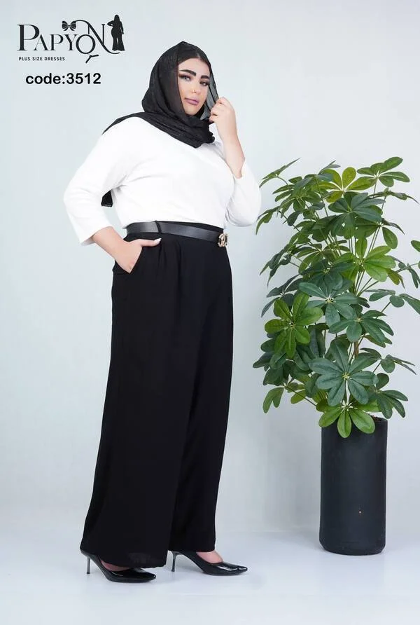 شلوار بگ ویسکوز درجه یک لخت و راحت کد 3512