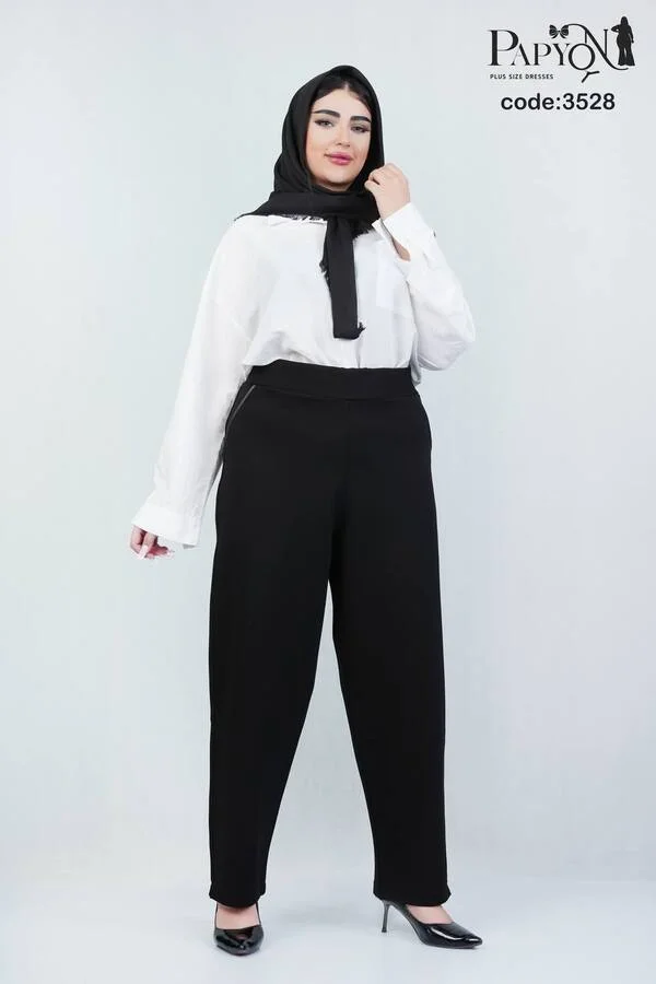 شلوار راسته سورن پنبه گرم بالا کد 3528 | کیفیت تضمینی