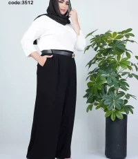 شلوار بگ ویسکوز درجه یک لخت و راحت کد 3512